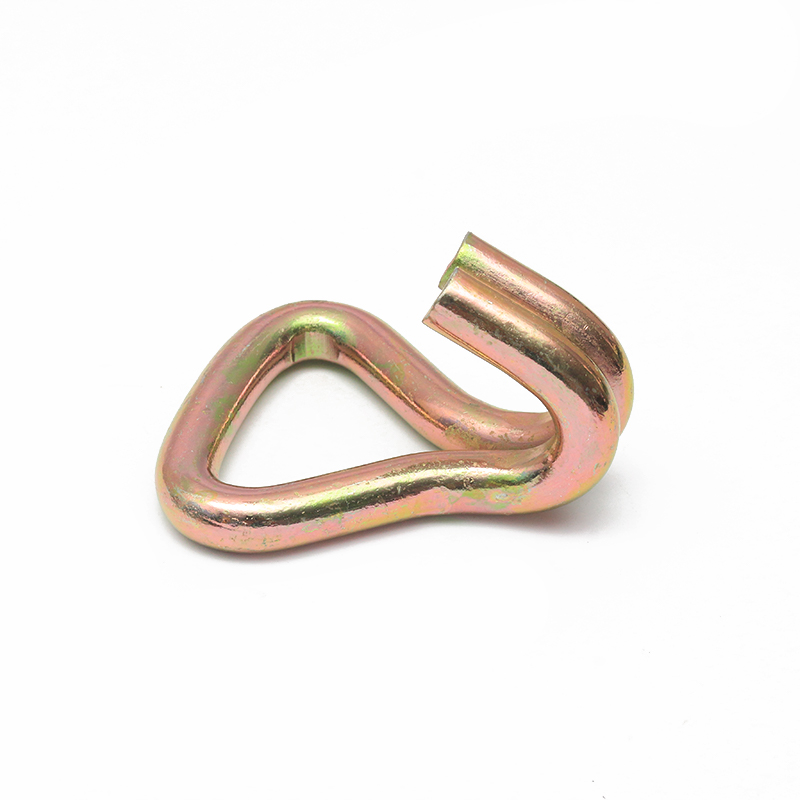 2 inch 5000kg/11000lbs cu zinc galben placat cu zinc dublu metal j Cârlig