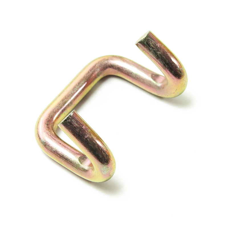 2 inci 5t gheară galbenă de zinc u cârlig pentru curea de încărcare a încărcăturii