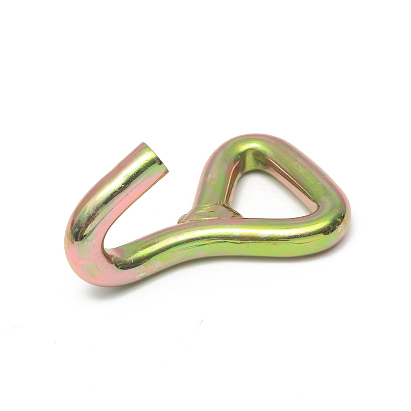 1,5 inch 3t zinc galben placat j cârlig metal unic j cârlig