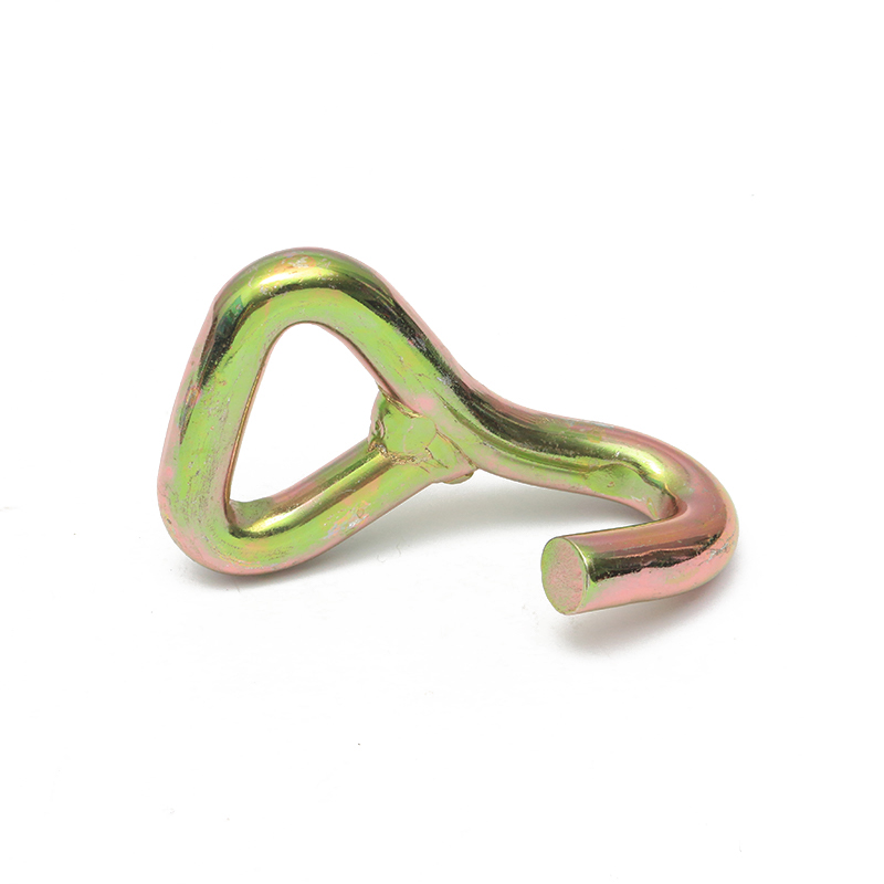 1,5 inch 3t zinc galben placat j cârlig metal unic j cârlig