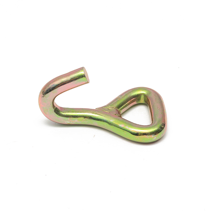 1,5 inch 3t zinc galben placat j cârlig metal unic j cârlig