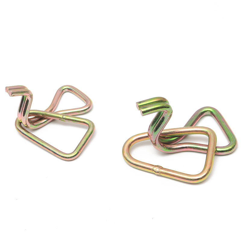 Cârlig dublu J galvanizat de 1,5 inci cu inel D