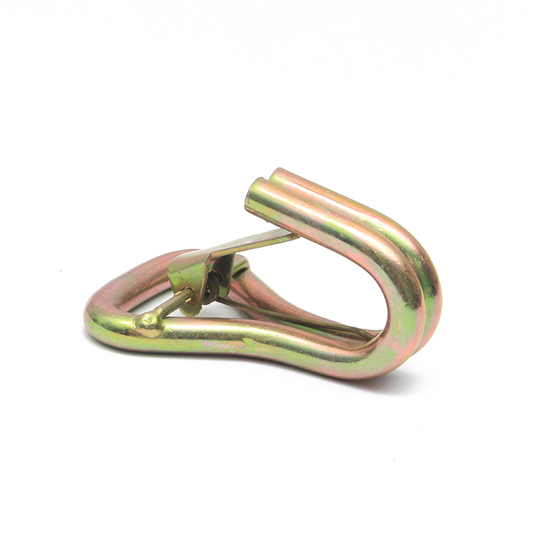 Cârlig dublu J galvanizat de 1,5 inci cu cârlig de zăvor