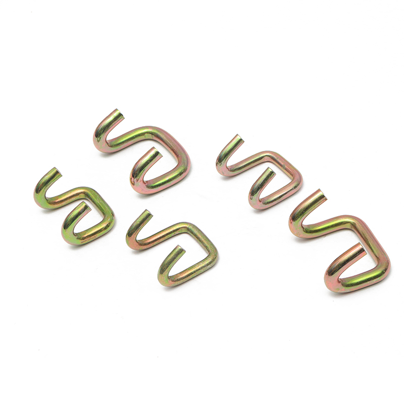 2 inci 5t gheară galbenă de zinc u cârlig pentru curea de încărcare a încărcăturii