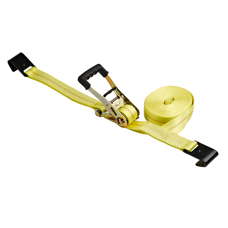 2 inch 50mm*5t 11000lbs cârlig plat cravată în jos cu curea de clic