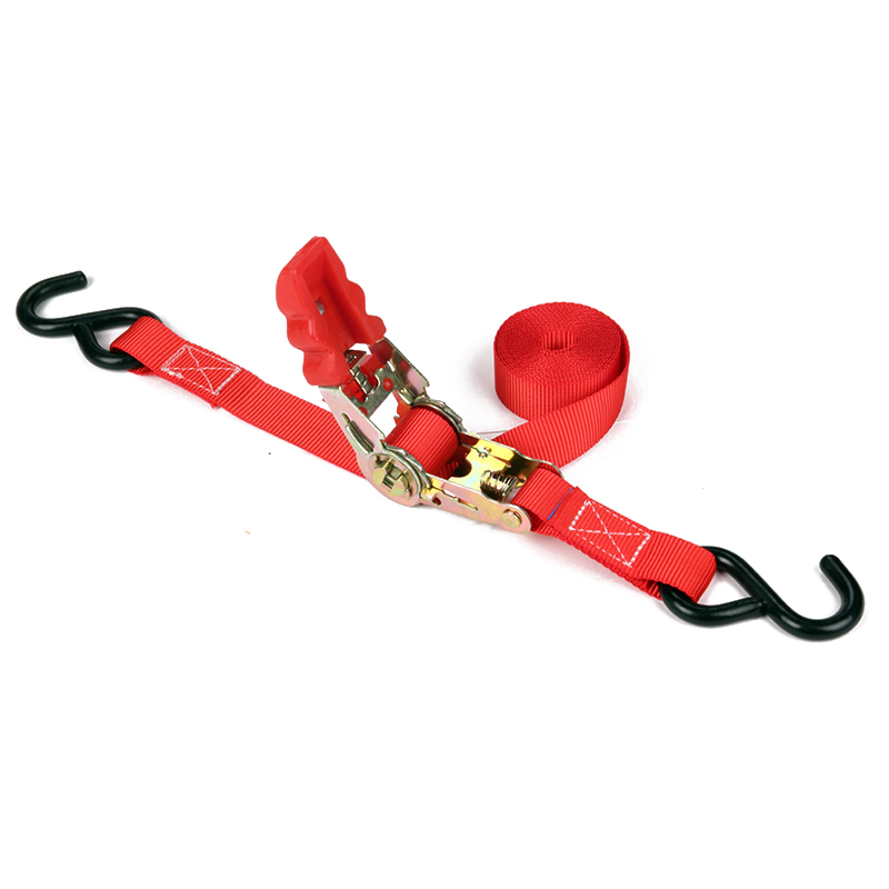 1 inch 25mm 800 kg curele de legătură cu cravată cu cârlig acoperit negru